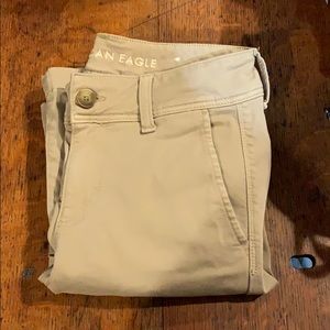 AE Kick boot khaki pants